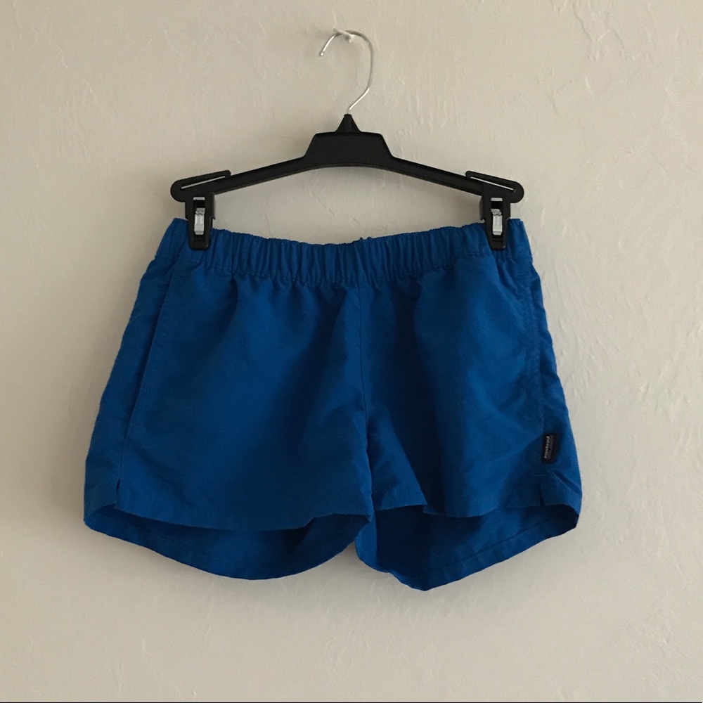 Blue Patagonia shorts